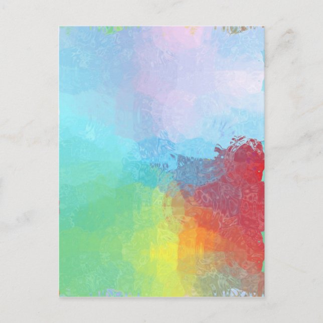 Insida A Regnbåge Vykort (Framsida)