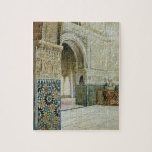 Insida av Alhambraen, Granada (w/c) Pussel