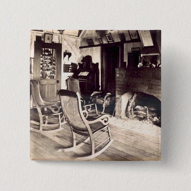 Insida av amerikanen trähydda, c.1880s (pho knapp (Framsida)
