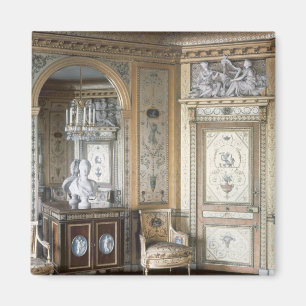 Insida av boudoiren av Marie Antoinette Magnet