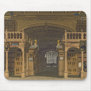 Insida av det Bodleian bibliotek, illustration fö Musmatta