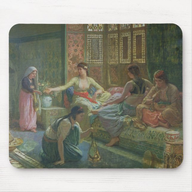 Insida av en Harem, c.1865 Musmatta (Framsidan)