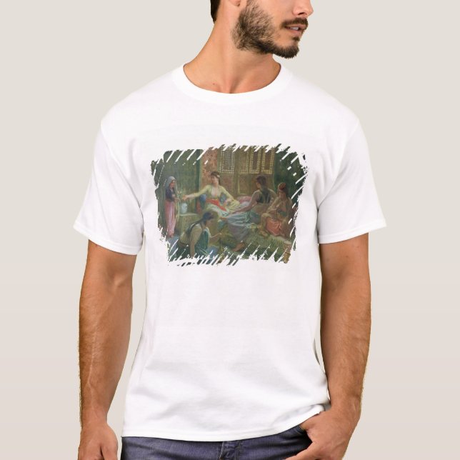 Insida av en Harem, c.1865 Tee Shirt (Framsida)
