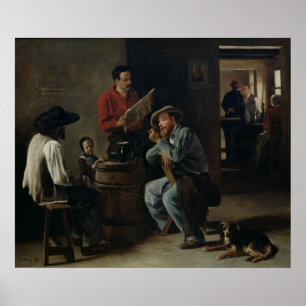 Insida av en krog, 1859 poster