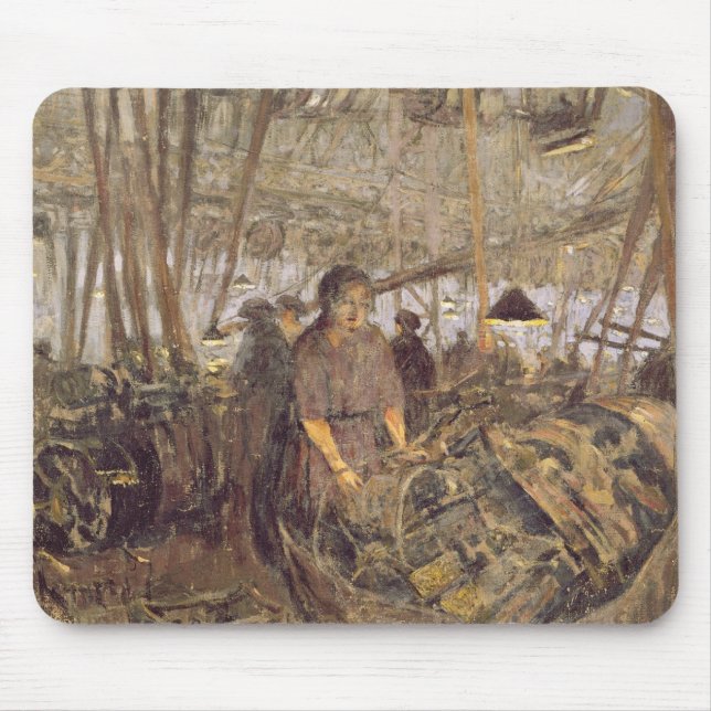 Insida av en Munitionsfabrik Musmatta (Framsidan)