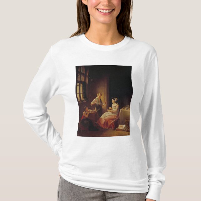 Insida av ett hus i Macon T Shirt (Framsida)