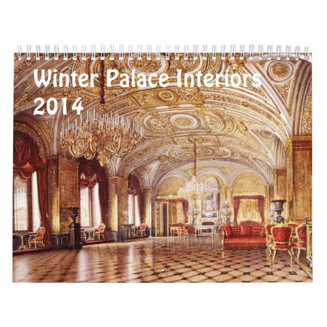 Insida av kalendern för vinterslott 2014 kalender (Omslag)