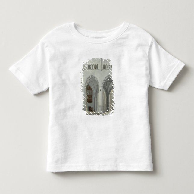 Insida av kyrkan av St. Bavo, Haarlem Tröja (Framsida)