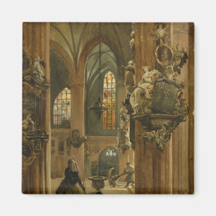 Insida av kyrkan av St Nicholas, Berlin Magnet