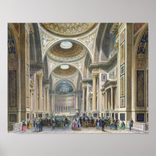 Insida av La Madeleine, Paris Poster