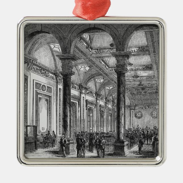 Insida av Lloyds av London Julgransprydnad Metall (Framsidan)