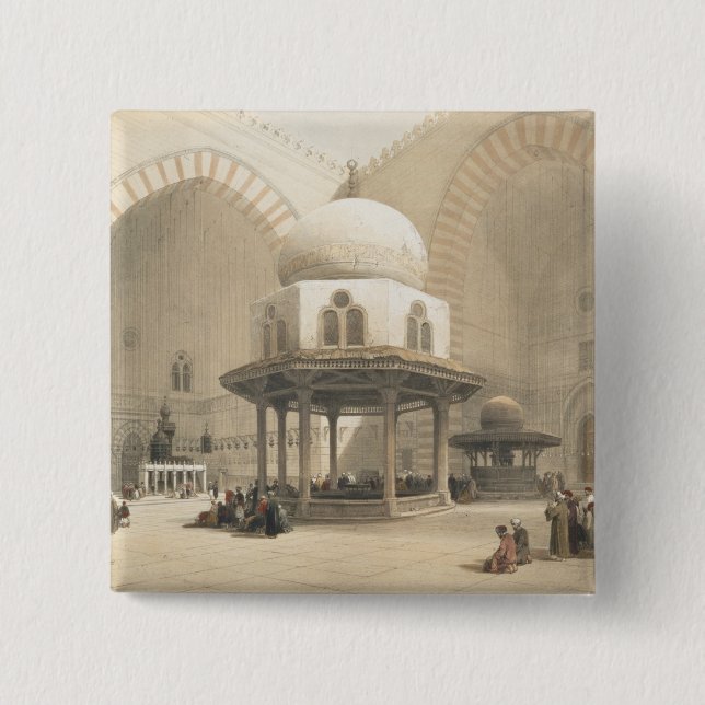 Insida av moskén av sultanen El Ghoree, Ca Knapp (Framsida)