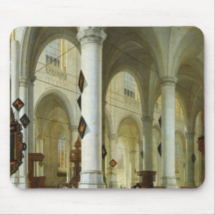Insida av Ouden Kerk i Delft Musmatta