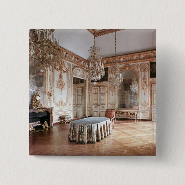 Insida av Sallen du Conseil 1701-55 Knapp (Framsida)