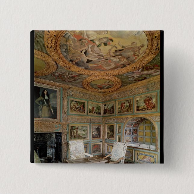 Insida av 'Sallen Louis XIV Knapp (Framsida)