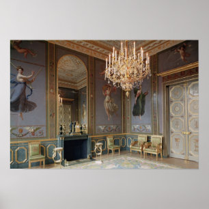 Insida av salongen de Musique Poster