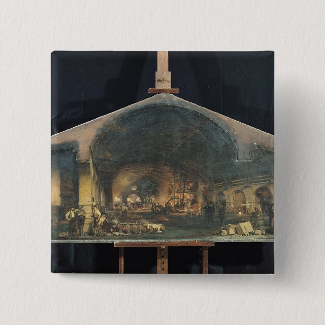 Insida av smedjan på Fourchambault Knapp (Framsida)