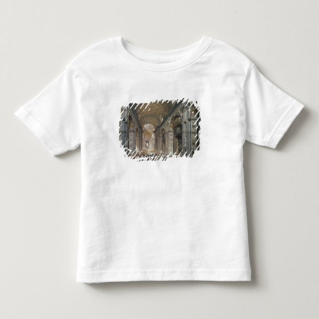 Insida av St Peter, Rome, 1867 T Shirt (Framsida)