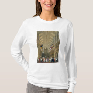 Insida av Sts George kapell, 1838 (färglithoen Tee Shirt