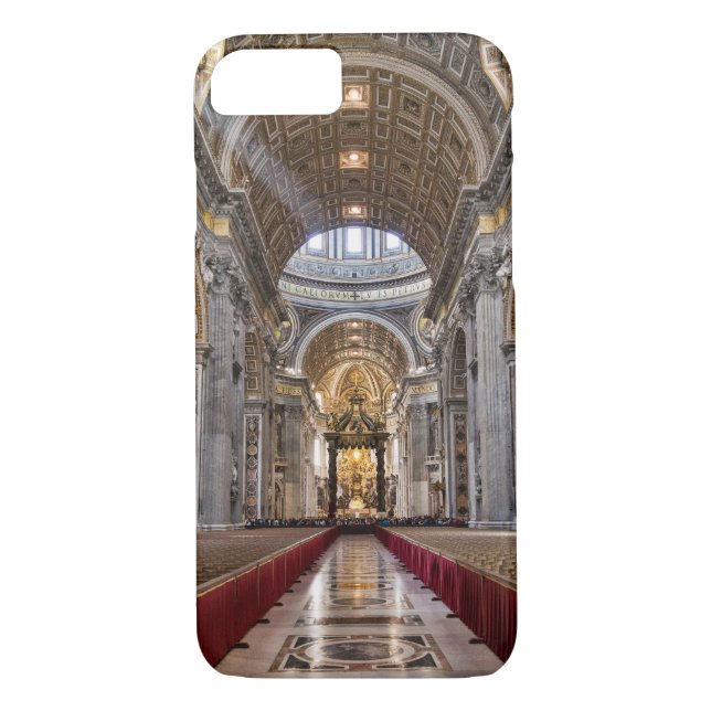 Insida av Sts Peter Basilica Case-Mate iPhone Skal (Baksida)