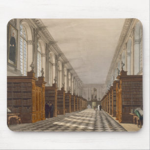 Insida av Trinityhögskolabibliotek, Cambridge, fr Musmatta