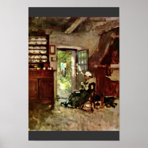 Insida av Vitre av Grigorescu Nicolae Poster