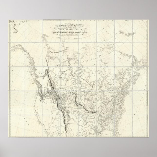 Insida-delar av Nordamerika Poster (Framsidan)