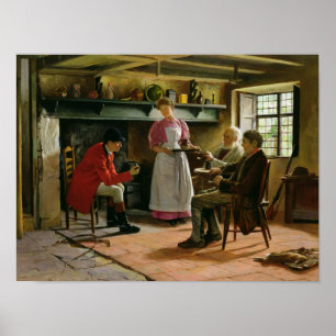 Insida den Lygon ärmar, Broadway, 1896 Poster