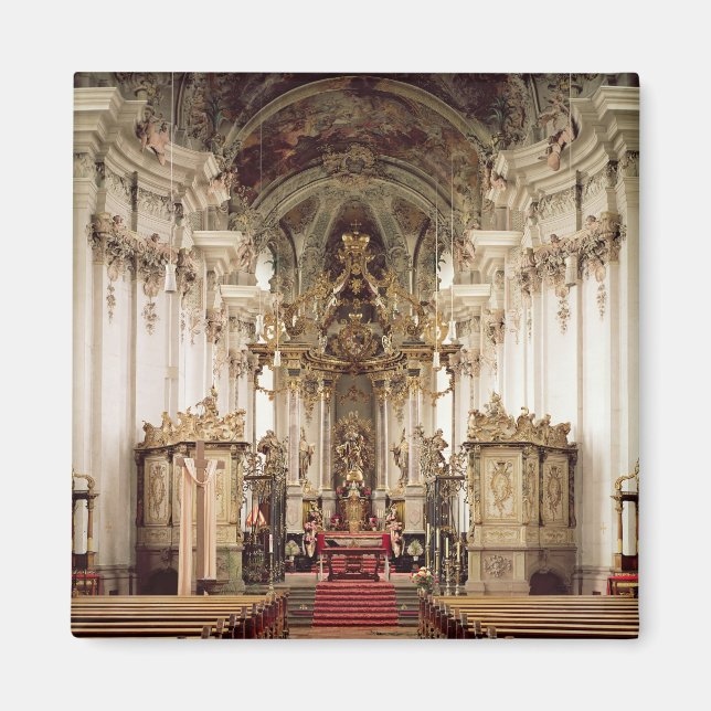 Insida, designad av Balthasar Neumann 1734-54 Magnet (Framsidan)