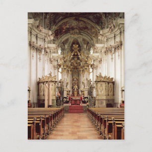 Insida, designad av Balthasar Neumann 1734-54 Vykort