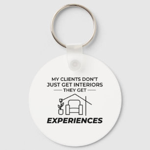 Insida Designer Dekoration Design Professionell Nyckelring