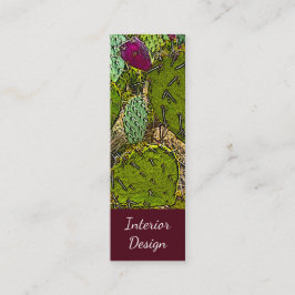 Insida Designer Desert Botanical Mini Visitkort