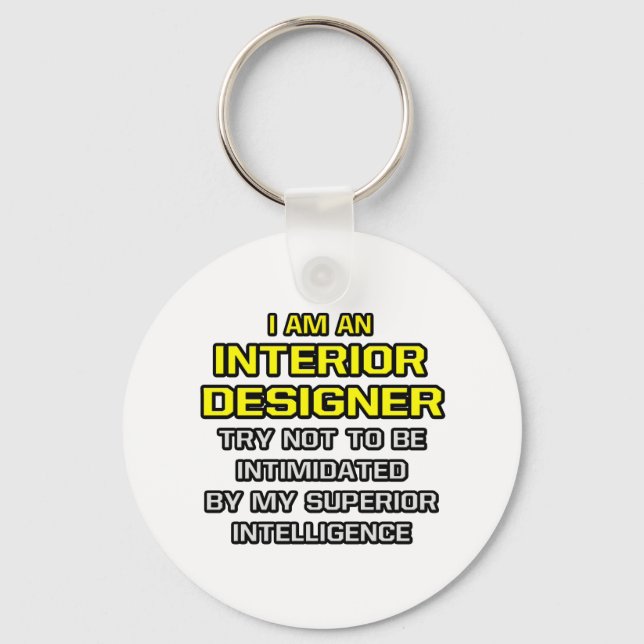 Insida Designer.. överlägsen intelligens Nyckelring (Framsida)