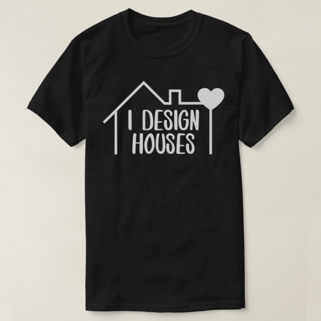 Insida designering av designer-hus i insida t shirt (Design framsida)