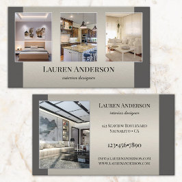 Insida-designern för foton visitkort