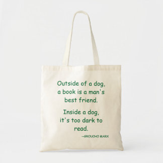 Insida en hund… Groucho Marx Tygkasse