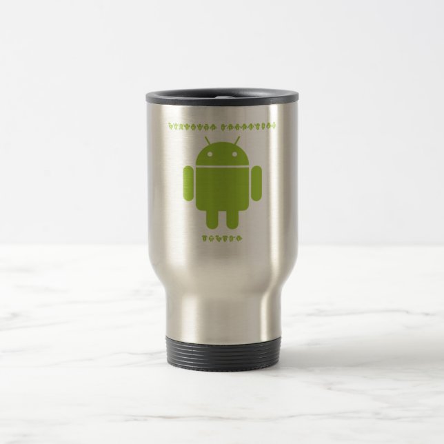 Insida för softwarebärare (brev för den krypDroid Resemugg (Center)