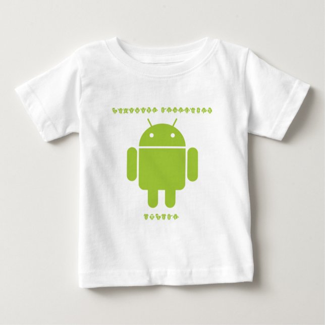 Insida för softwarebärare (brev för den krypDroid T-shirt (Framsida)