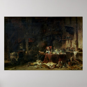 Insida i en Alchemist-studie Poster