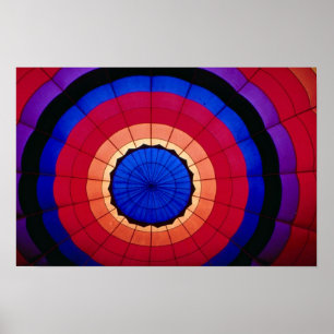 Insida i en luftballong poster