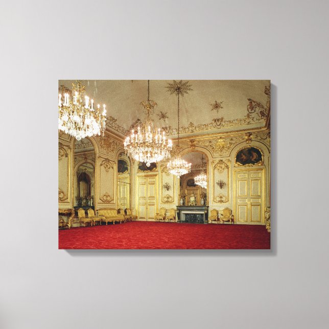 Insida i Grand Salon Canvastryck (Framsida)