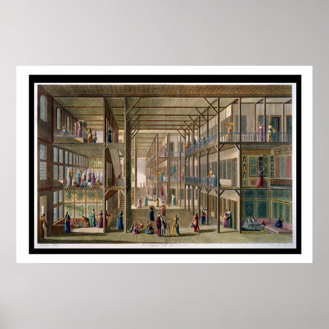 Insida i Harem of the Underbar Lord of Constan Poster (Framsidan)