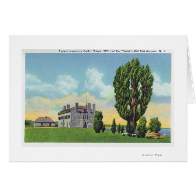 Insida i Jesuit Chapel i Franskens gamla slott Hälsningskort (Framsidan Horizontal)