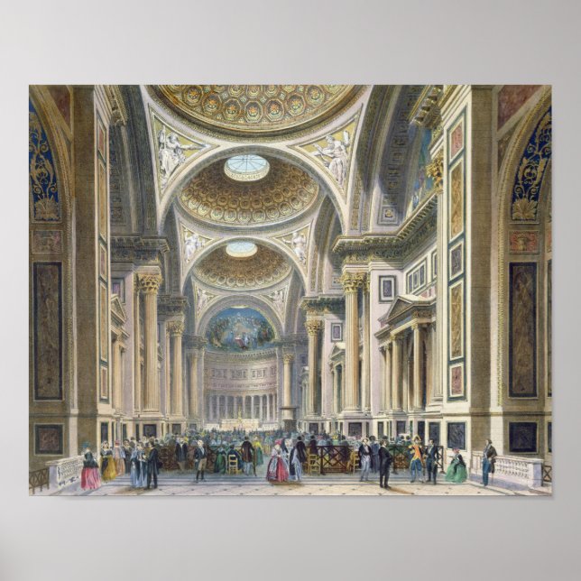 Insida i La Madeleine, Paris Poster (Framsidan)