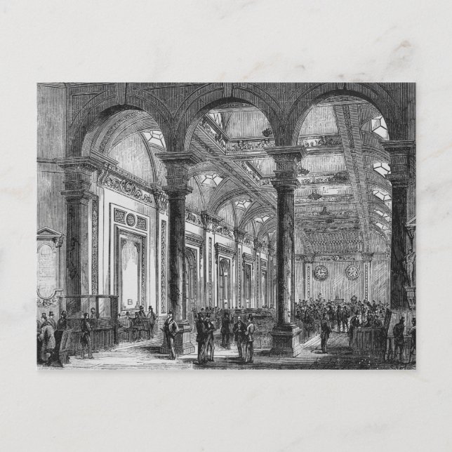 Insida i Lloyd's of London Vykort (Framsida)