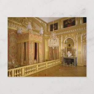 Insida i Louis XIV sovrum, 1701-23 Vykort