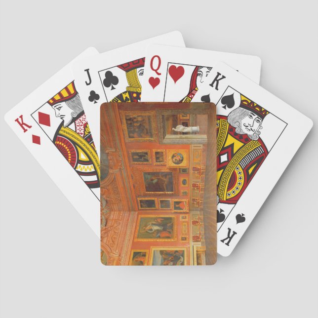 Insida i Medici Palace Spel Kort (Baksidan)