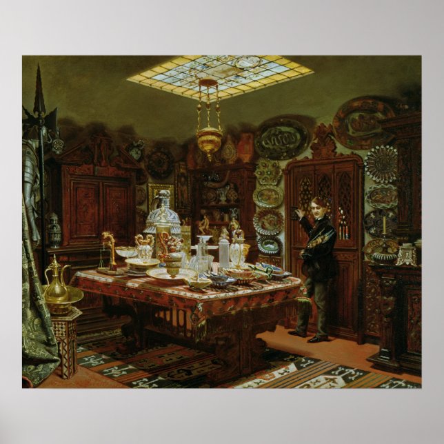 Insida i monsieur Sauvageots samling Poster (Framsidan)