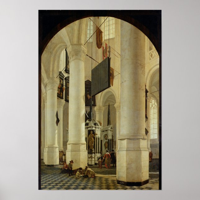 Insida i Nieuwe Kerk Poster (Framsidan)
