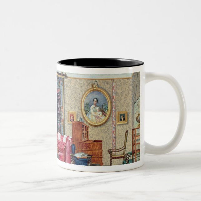 Insida i Pavlino, 1840s Två-Tonad Mugg (Höger)